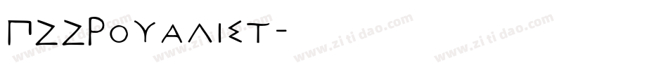 P22Royalist字体转换