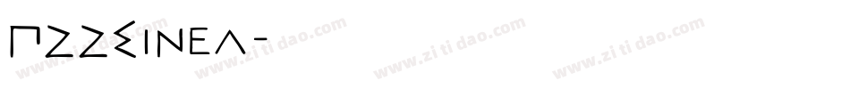 P22Sinel字体转换