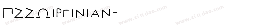 P22Virginian字体转换