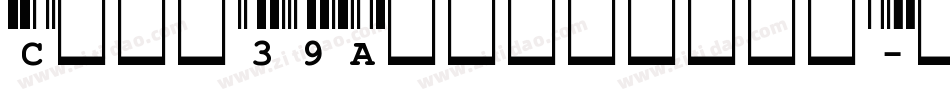Code39Azalea手机版字体转换