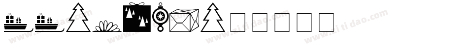TT-XMAS字体转换