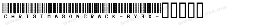 ChristmasOnCrack-BY3x字体转换