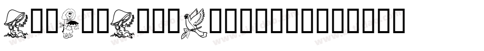 WayOutWestCritters字体转换