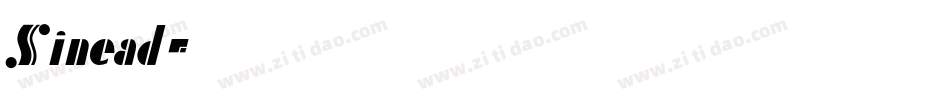 Sinead字体转换
