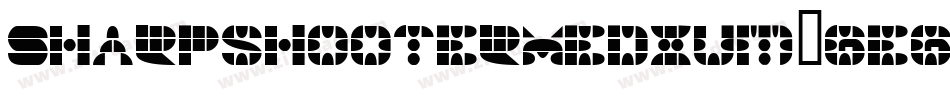 SharpshooterMedium-gegp字体转换