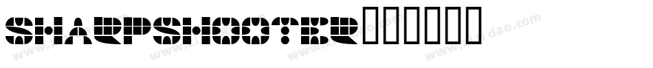 sharpshooter字体转换