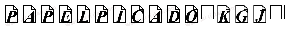 PapelPicado-KGj7字体转换