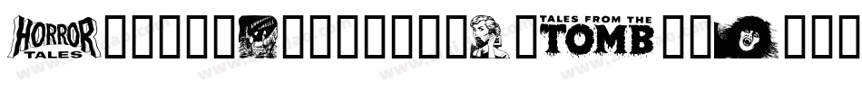 HorrorDingbatsIiTheVictimsNormal-e9dx字体转换