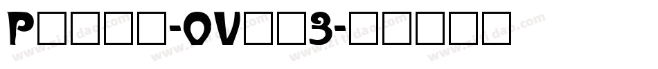 Paris-OVqd3字体转换