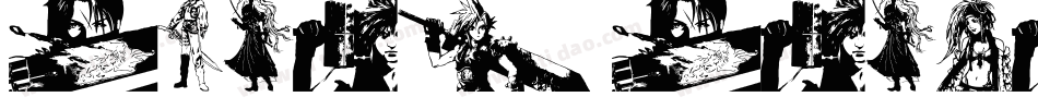 Final-Fantasy-Symbols字体转换