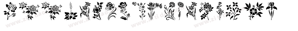 HffBirdStencil-vR67字体转换