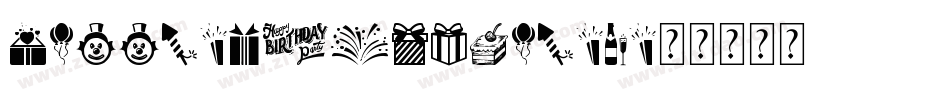 Happy-Birthday-1字体转换