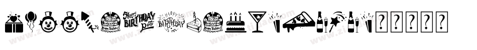 HappyTimeTwo-q1J1字体转换