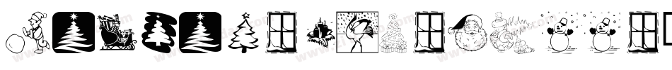 KrChristmasBells-p3nd字体转换