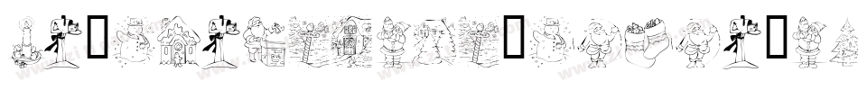 KR-Christmas-Color-Me-1字体转换