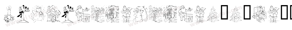 KrChristmasTime-e2Dm字体转换 KrChristmasTime-e2Dm字体转换