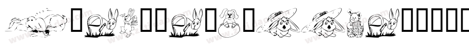 KrEasterBunnies-4yXp字体转换
