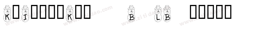 KrIrishKat4-B1LB字体转换