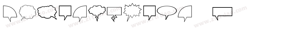 KomikaSlick-vE9字体转换