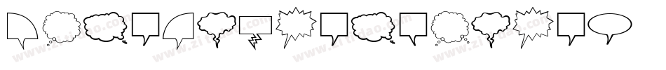KomikaSlimItalic-1m0字体转换