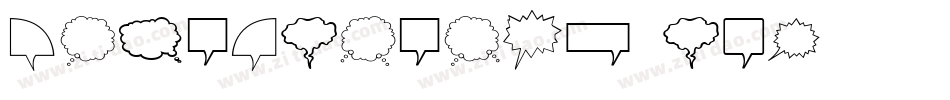 KomikaTitle-aDJ字体转换