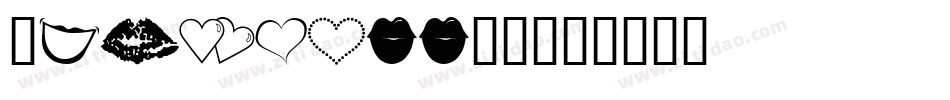 Luvnkiss-1字体转换
