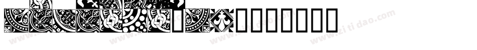 MedievalSharp-xOZ5字体转换