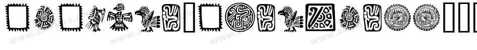 Mexican-Ornaments字体转换