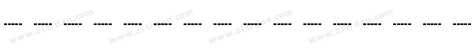 Morse2050-BLG字体转换