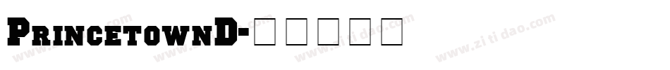 PrincetownD字体转换