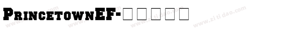 PrincetownEF字体转换