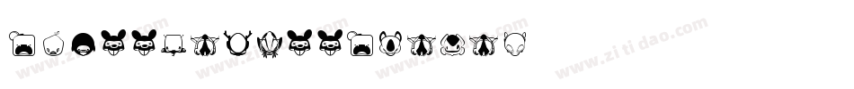 Nobulliesallowed-eqW6字体转换