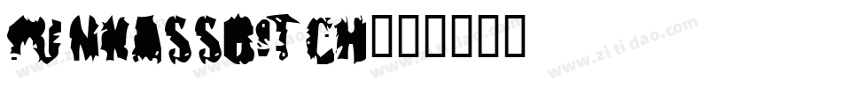 pUNKASSBITCH字体转换