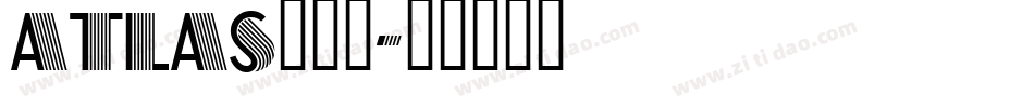 atlas转换器字体转换