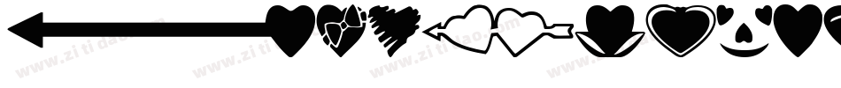 HeartsLove-YVa8字体转换