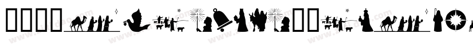 SL-Christmas-Silhouettes-1字体转换
