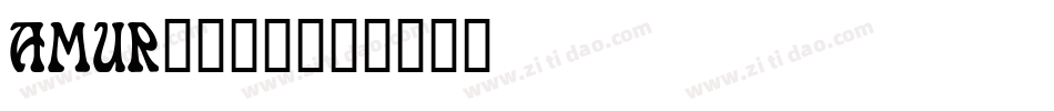 AMUR____字体转换