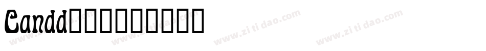 Candd___字体转换