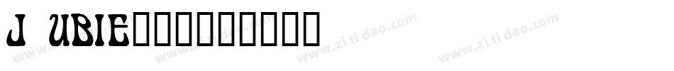 JUBIE___字体转换