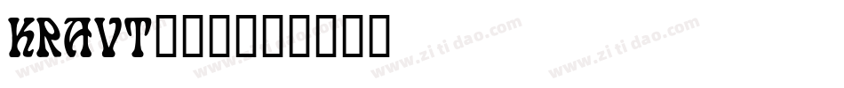 KRAVT___字体转换