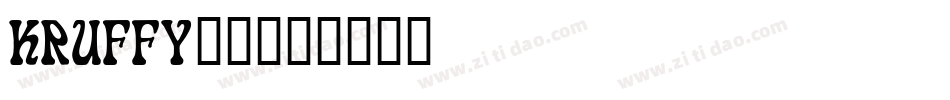 KRUFFY__字体转换
