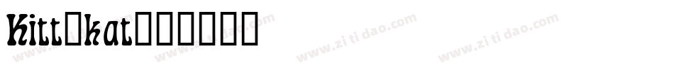 Kitt_kat字体转换