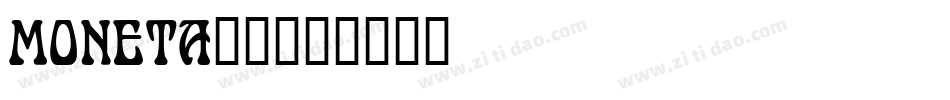 MONETA__字体转换