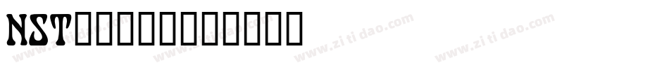 NST_____字体转换