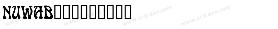 NUWAB___字体转换