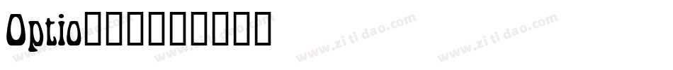 Optio___字体转换