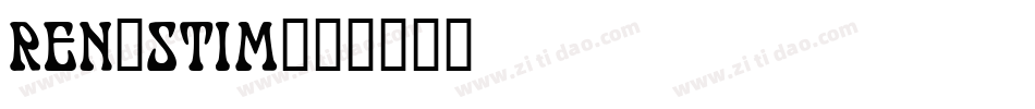 REN_STIM字体转换