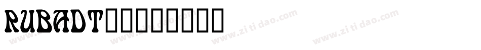 RUBADT__字体转换