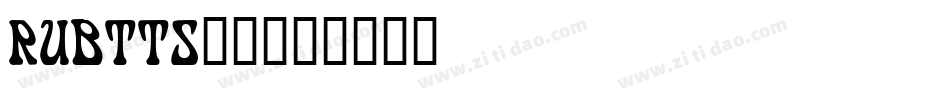 RUBTTS__字体转换