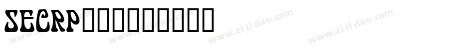 SECRP___字体转换